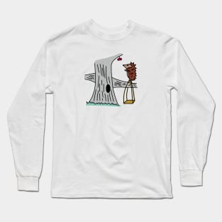 Apple On Branch Long Sleeve T-Shirt